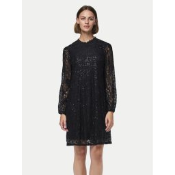 Pieces Коктейлна рокля Olline 17151584 Черен Regular Fit