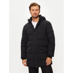 KARL LAGERFELD Пухено яке 505035 544586 Черен Regular Fit