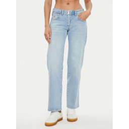 Tommy Jeans Дънки Sophie DW0DW19262 Син Straight Fit