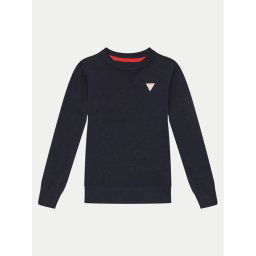 Guess Пуловер N0YR04 Z2VV0 Тъмносин Regular Fit