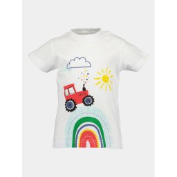 Blue Seven Тишърт 928146 X Бял Regular Fit