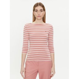 Tommy Hilfiger Блуза New Cody WW0WW40589 Розов Slim Fit