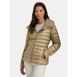 Lauren Ralph Lauren Пухено яке 297951267002 Бежов Straight Fit