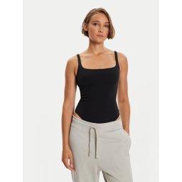 Reebok Боди Bodysuit 100201904 Черен Slim Fit
