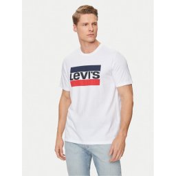 Levi's® Тишърт Sportswear Logo Graphic 39636-0000 Бял Regular Fit