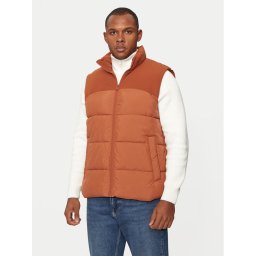 Jack&Jones Жилетка за костюм Moon 12256860 Кафяв Regular Fit