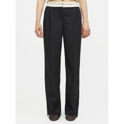JJXX Текстилни панталони Ellis 12261522 Черен Loose Fit