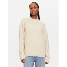 Calvin Klein Пуловер J20J224636 Кафяв Regular Fit