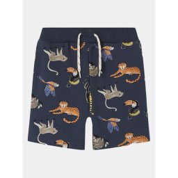 NAME IT Спортни шорти Ditmar 13228541 Тъмносин Regular Fit
