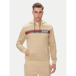 Guess Суитшърт New Korbin Z4BQ30 FL04Q Бежов Regular Fit