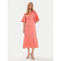 Boss Лятна рокля Dileina 50512807 Розов Regular Fit