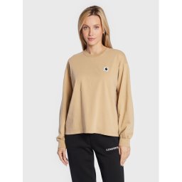Carhartt WIP Блуза Nelson I029962 Бежов Regular Fit