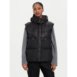 Boss Жилетка за костюм Pollimo 50518344 Черен Relaxed Fit