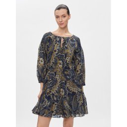 Lauren Ralph Lauren Ежедневна рокля 250926408001 Тъмносин Regular Fit