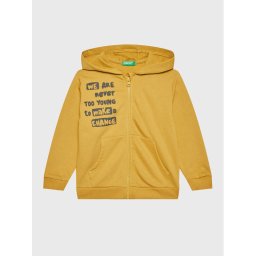United Colors Of Benetton Суитшърт 3JLXG501E Жълт Regular Fit