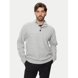 Calvin Klein Пуловер K10K113751 Сив Regular Fit