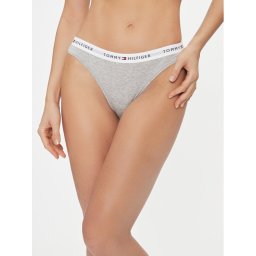 Tommy Hilfiger Класически дамски бикини UW0UW03836 Сив