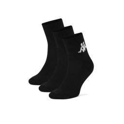 Kappa Къси чорапи Z4444_AW24 (3-PACK) Черен