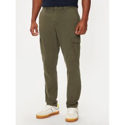 Tommy Jeans Текстилни панталони Austin DM0DM20750 Зелен Slim Fit