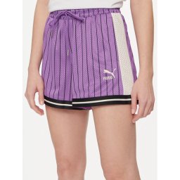 Puma Спортни шорти T7 For The Fanbase 624345 Виолетов Regular Fit