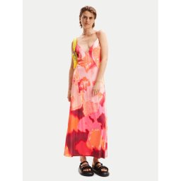 Desigual Лятна рокля Nerea 24SWVK19 Розов Regular Fit
