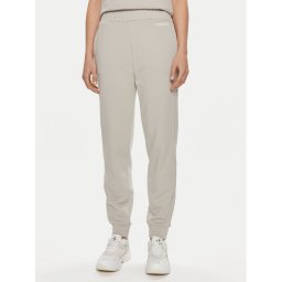 Calvin Klein Долнище анцуг Micro Logo K20K206632 Бежов Regular Fit