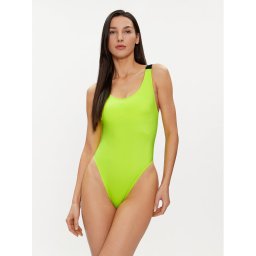 Calvin Klein Swimwear Бански костюм KW0KW02576 Зелен