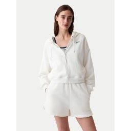 Gap Суитшърт 883566-09 Бял Regular Fit
