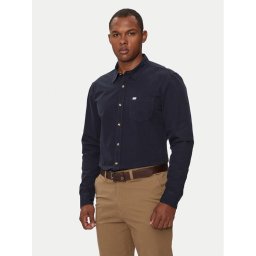 Guess Jeans Риза M4YH35 WGCF1 Тъмносин Slim Fit
