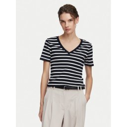 Tommy Hilfiger Тишърт New Cody WW0WW40584 Тъмносин Slim Fit
