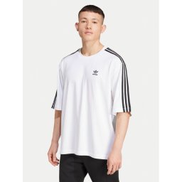 adidas Тишърт adicolor IZ2474 Бял Oversize
