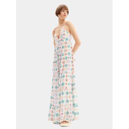 Desigual Лятна рокля Galactica 24SWVW06 Бял Regular Fit