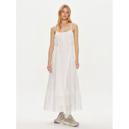 ONLY Лятна рокля Lou 15313166 Бял Regular Fit