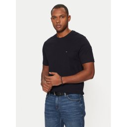 Tommy Hilfiger Тишърт Essential MW0MW37267 Тъмносин Regular Fit