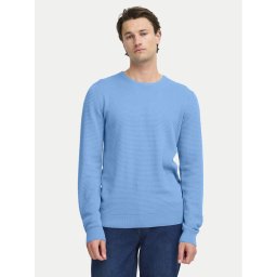 Blend Пуловер 20717257 Син Regular Fit