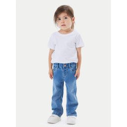 NAME IT Дънки 13224658 Син Bootcut Fit