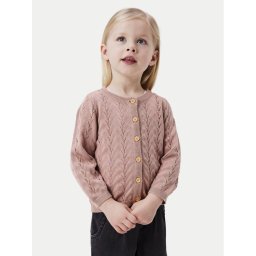 NAME IT Кардиган 13233051 Розов Regular Fit