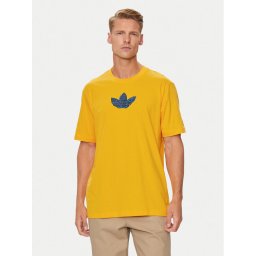 adidas Тишърт Supply Sport IZ2572 Жълт Regular Fit
