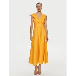 Marella Лятна рокля Galizia 2413221212 Оранжев Regular Fit