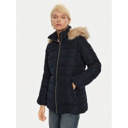 Tommy Hilfiger Пухено яке WW0WW43600 Тъмносин Regular Fit