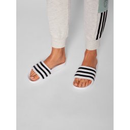 adidas Чехли adilette Aqua F35539 Бял