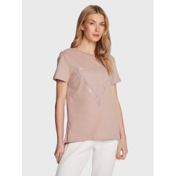 Guess Тишърт Adele V2YI07 K8HM0 Розов Regular Fit