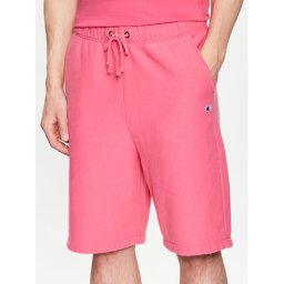 Champion Спортни шорти 218650 Розов Regular Fit