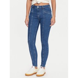 Tommy Jeans Дънки Nora DW0DW19667 Син Skinny Fit