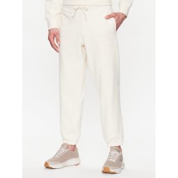 New Balance Долнище анцуг MP23551 Екрю Relaxed Fit