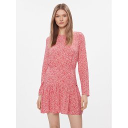 Pepe Jeans Ежедневна рокля Britney PL953446 Червен Slim Fit