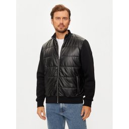 KARL LAGERFELD Яке бомбър 505065 544565 Черен Regular Fit