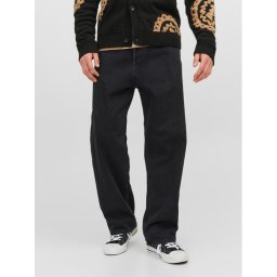 Jack & Jones Дънки Alex 12236089 Черен Baggy Fit