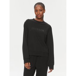 Calvin Klein Суитшърт 000QS7154E Черен Regular Fit