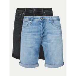 Jack & Jones Комплект дънкови шорти Rick 12257109 Цветен Regular Fit